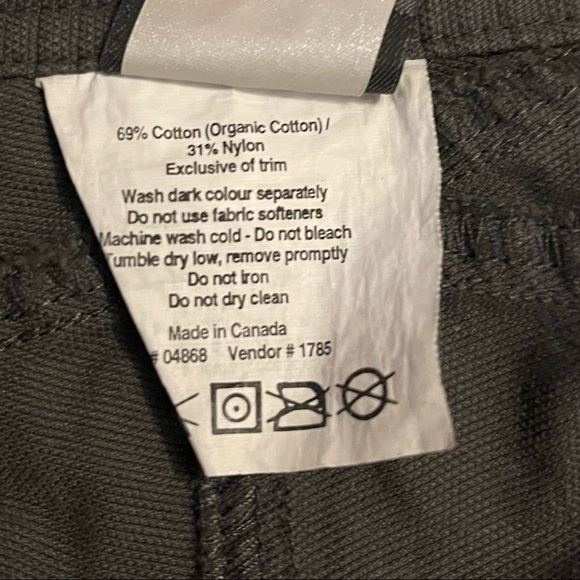 Mountain Equipment Co-op MEC Grey Activewear Outdoor Active Utility Cargo Pants - Picture 10 of 11